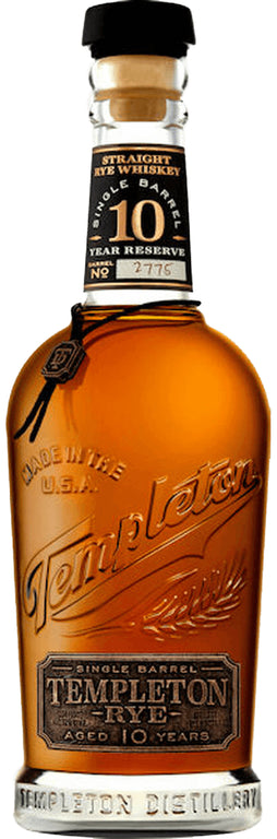 Templeton 10-Year Reserve Single Barrel Rye