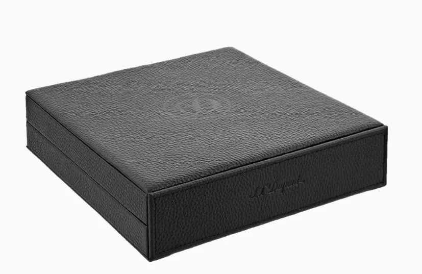 Humidor Leather Travel Black