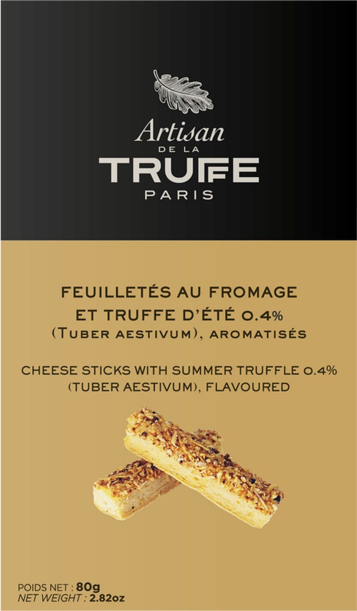 Artisan De La Truffe Cheese Sticks with Summer Truffle 0,4% 80g