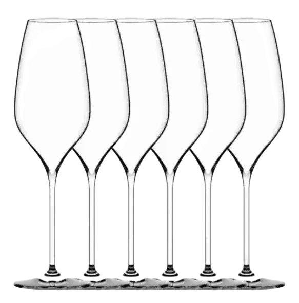 Italesse Optimum by Richard Juhlin Champagne Flute Glasses Set of 6