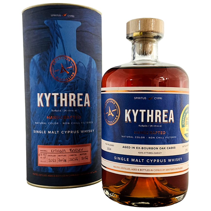 Aristides Distilling Kythrea Single Malt Cyprus Whisky 70cl