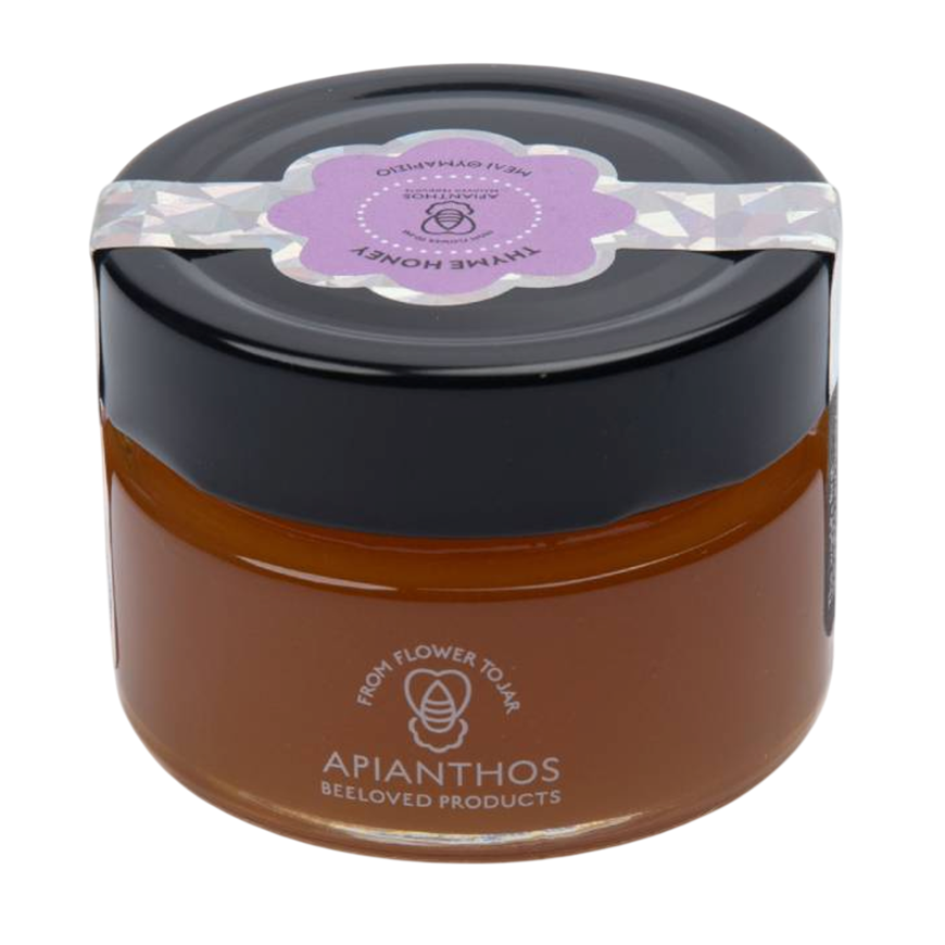 Apianthos Organic Raw Honey Eucaliptus Thyme 125gr