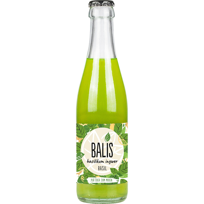 Balis Basil & Ginger Soda 25cl