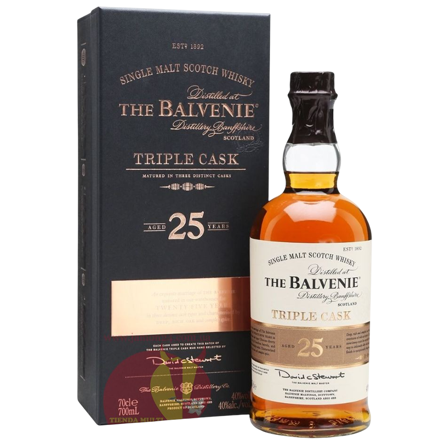 The Balvenie 25 YO Triple Cask 70cl