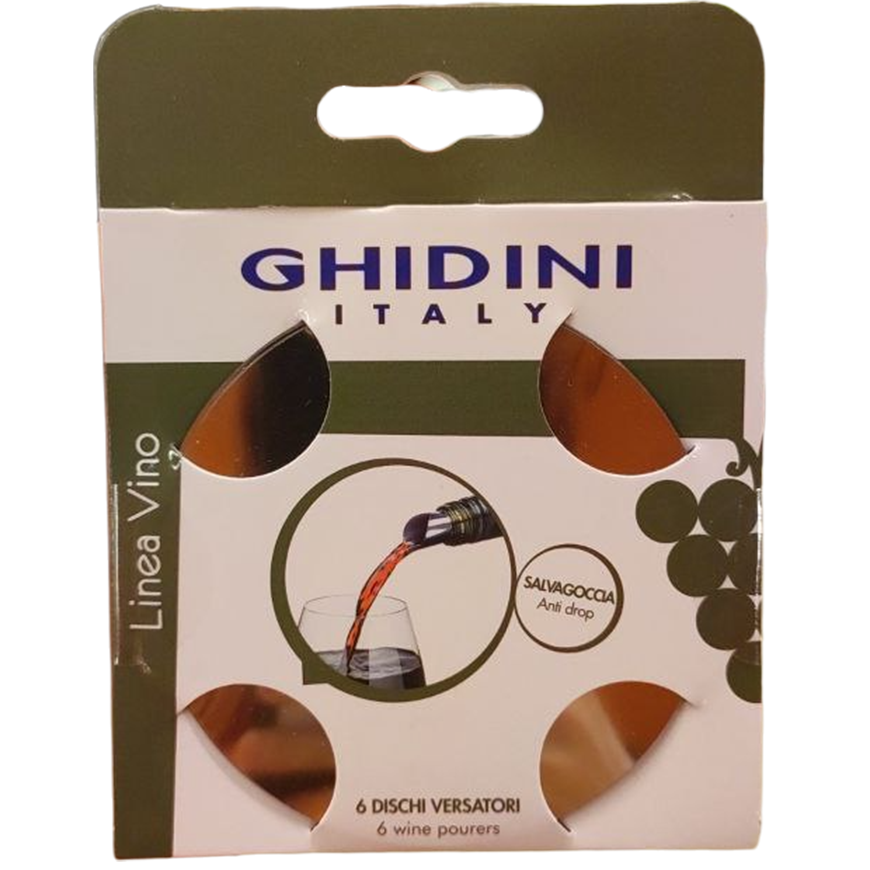 Ghidini Wine Pourers 6pc