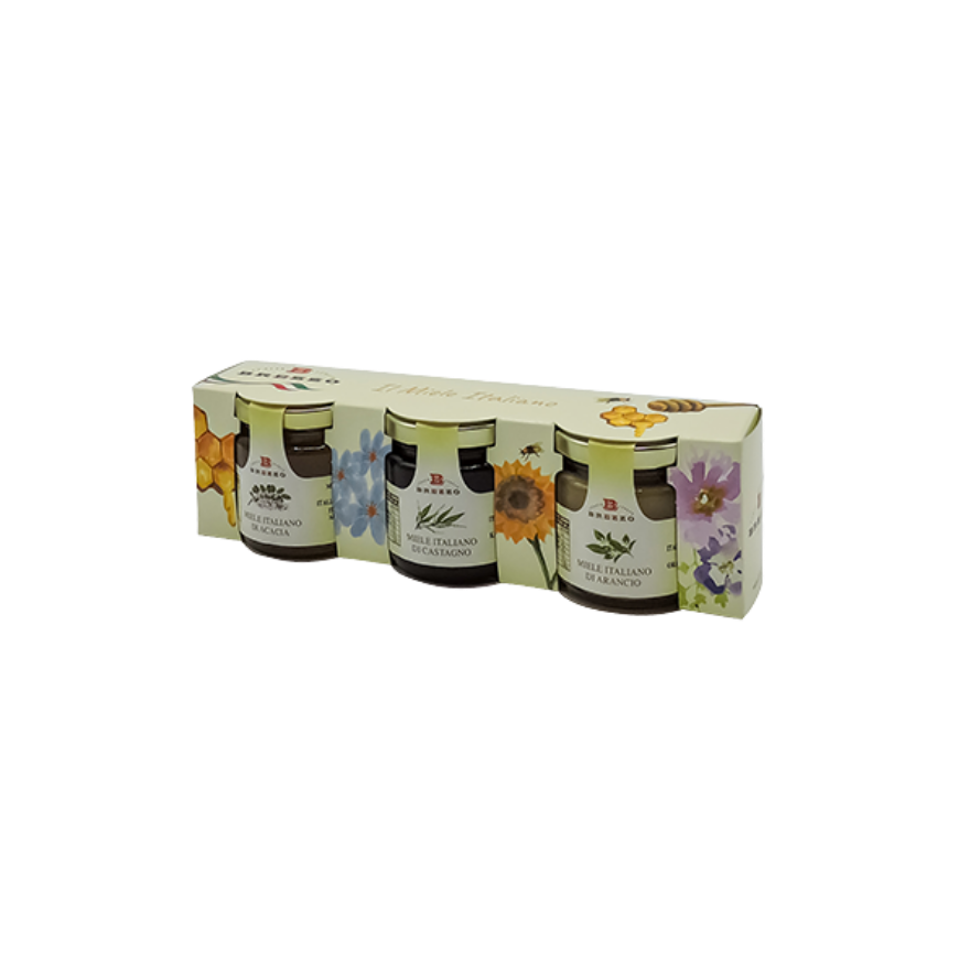 Brezzo Italian Honey Box 3*100g
