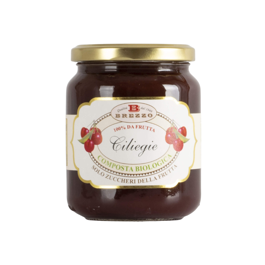 Brezzo Organic Compotes Visciola Cherry 390g.