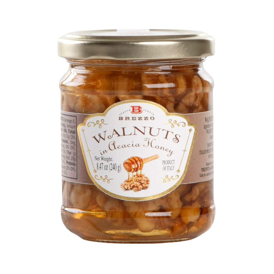Brezzo Walnut Kernels in Honey 110g