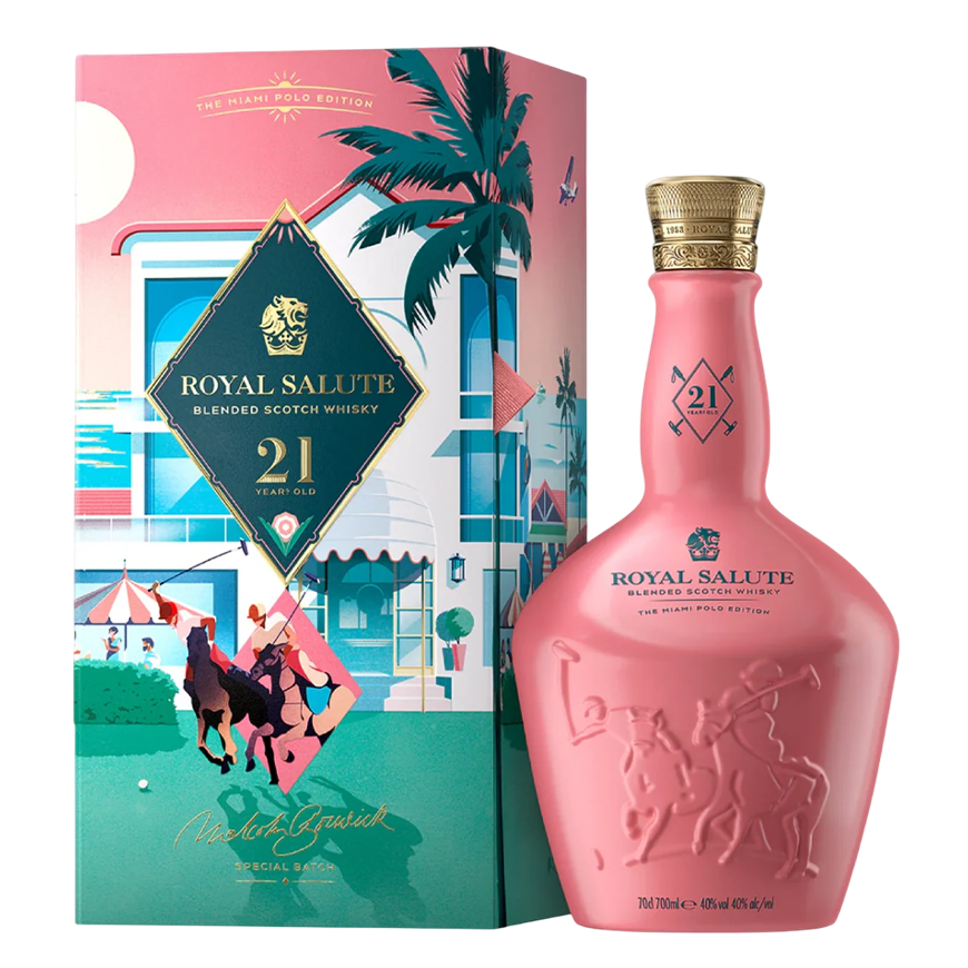 Chivas Regal Royal Salute 21 YO Polo Miami Edition 70cl