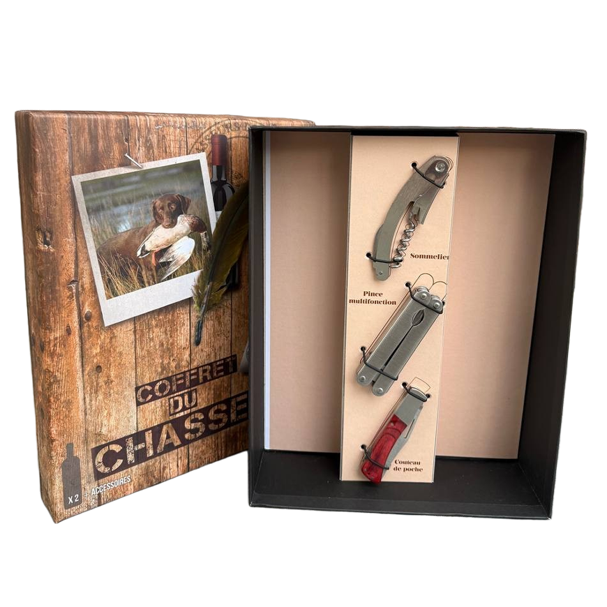 ClassWine Hunter Box with 3 Accessories