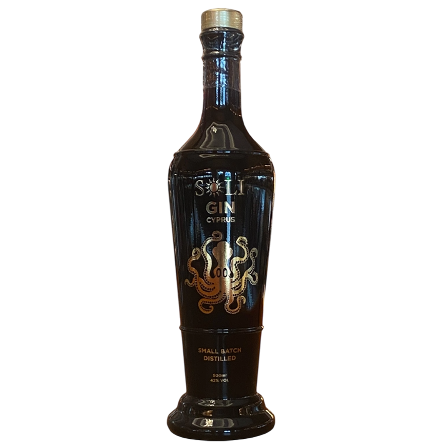 Soli Premium Gin Black 50cl