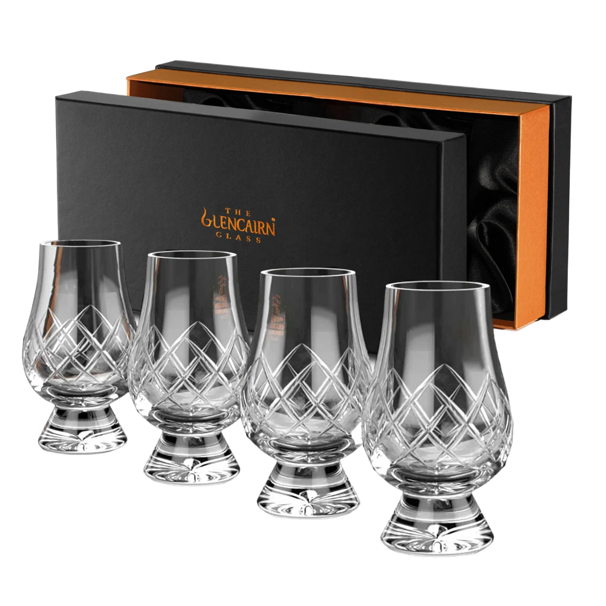 Cut Glencairn Glass Set of 4