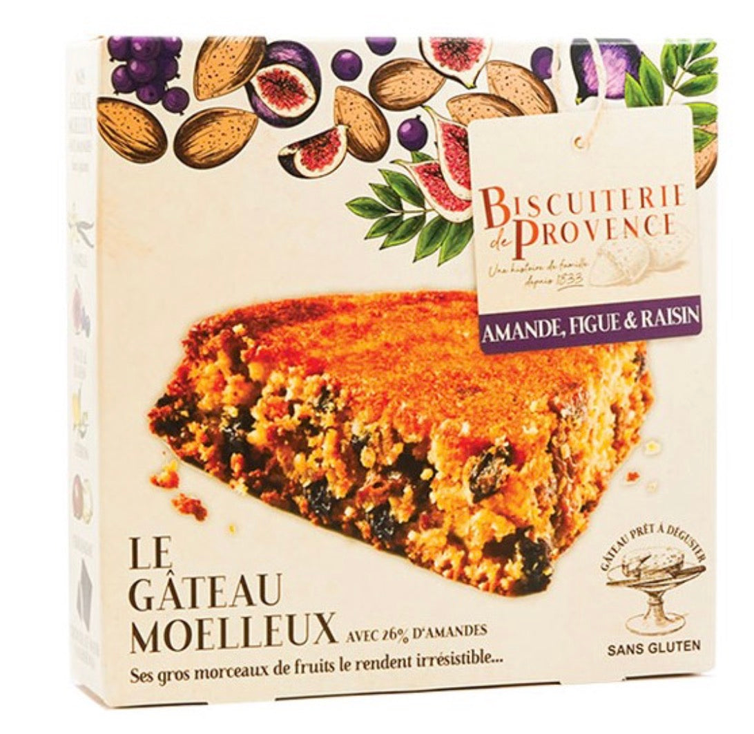 Biscuiterie de Provence Le Gateau Moelleux Amande Figues & Raisin 240g