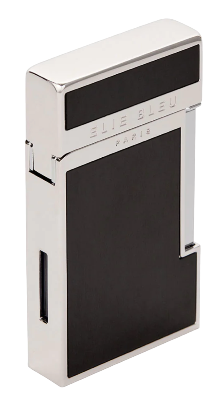 Elie Bleu Cigar Jet Flame Lighter Satin Two-Tone