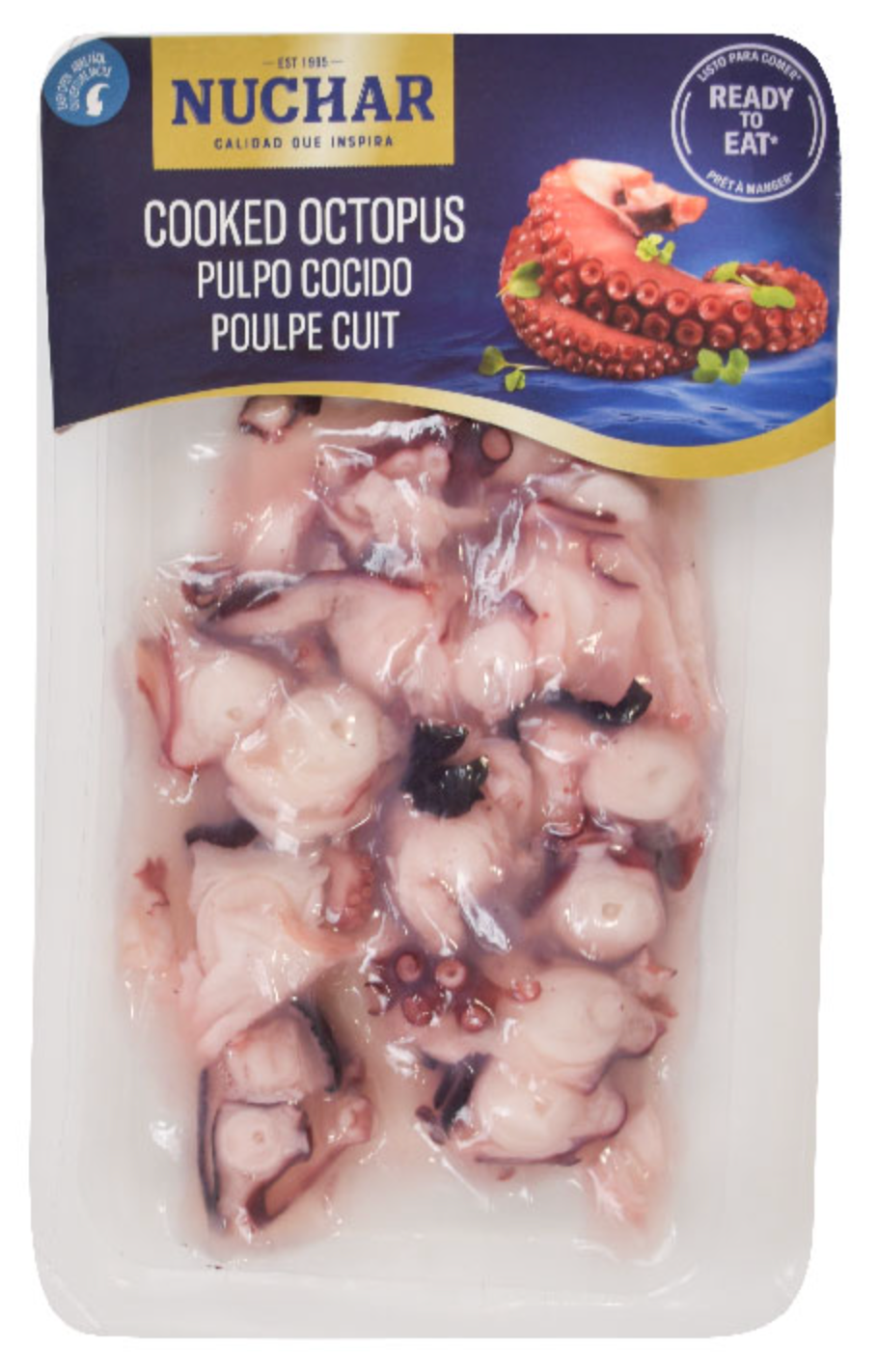 Nuchar Slices of Cooked Octopus 150g