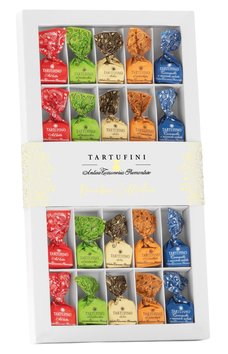 Antica Torroneria Tartufini Misti Rainbow Collection 175g
