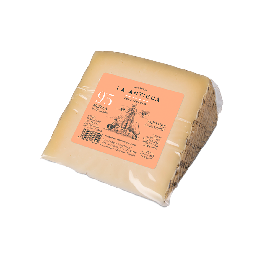 La Antigua 95 Vaqueja Mixed Milk Cheese 250g