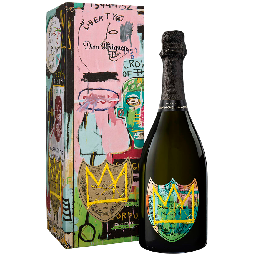 Dom Perignon Jean-Michel Basquiat Brut 2015 Gift Box SF Set of 3
