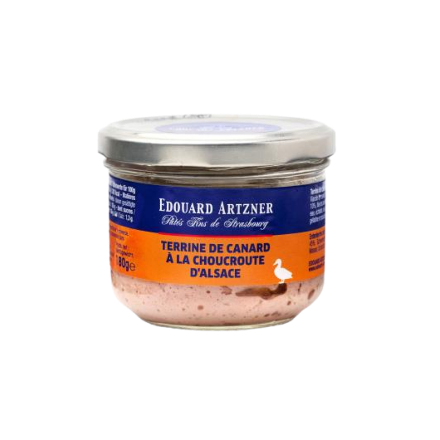 Edouard Artzner Duck Terrine with Sauerkraut 180g