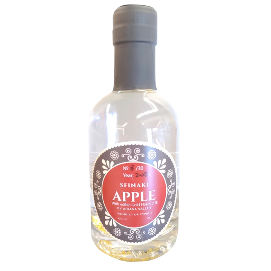 Sfinaki Apple 20cl Gold Flakes 23k