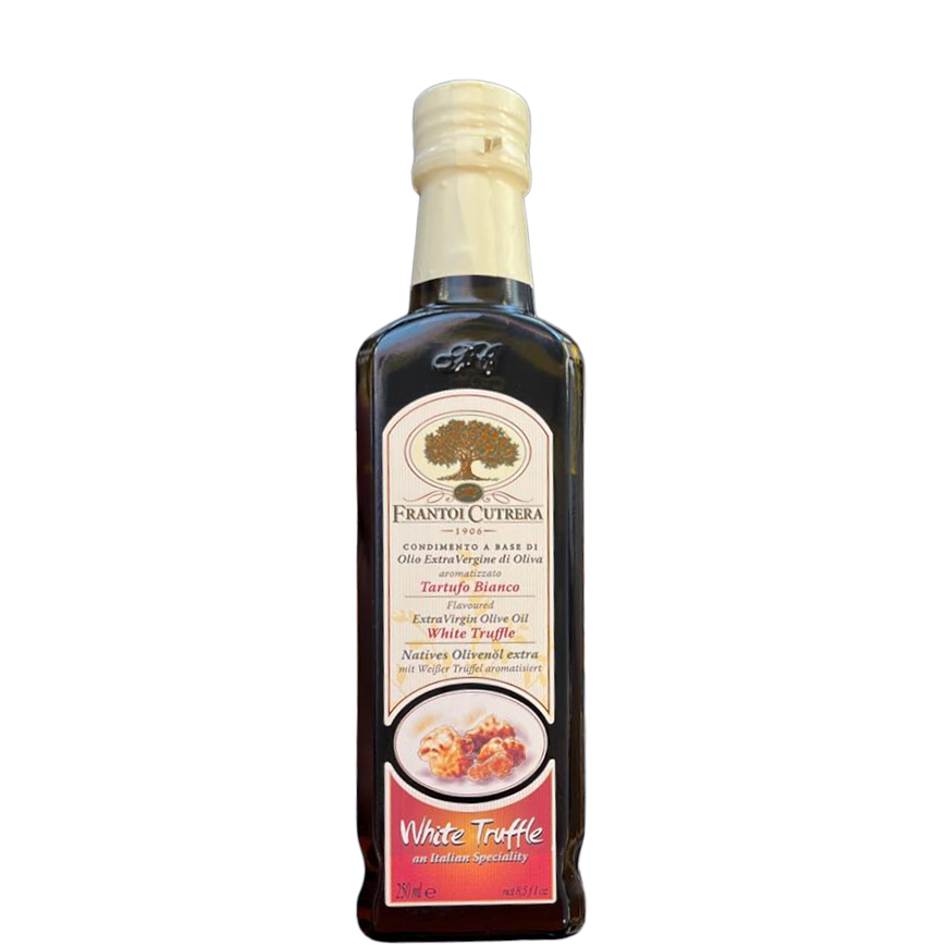 Frantoi Cutrera Condimento A Base Di Olio Extra Virgin Al Taftufo Bianco 250ml