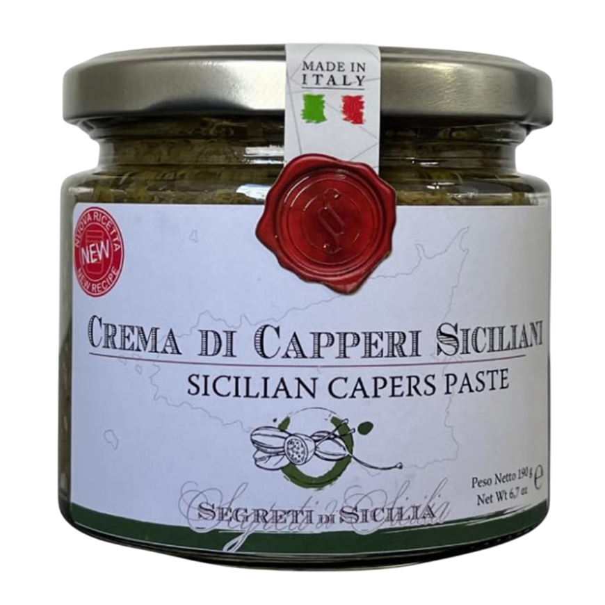 Frantoi Cutrera Vasetto Pate' Di Capperi 190g