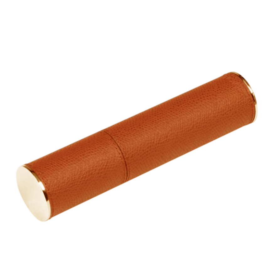 GIOBAGNARA Winston Cigar Holder Printed Golf Orange
