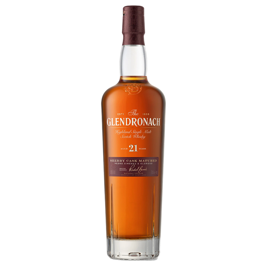 Glendronach 21 YO Pedro Ximenez & Oloroso Sherry Cask 70cl