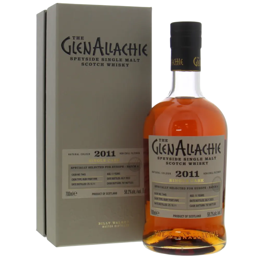 GlenAllachie 2011 Single Cask 7445 70cl (58,2%)
