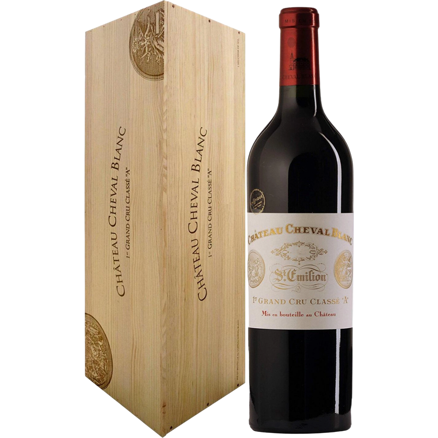 Chateau Cheval Blanc 1er Grand Cru Classe "A" 2021 Wooden box