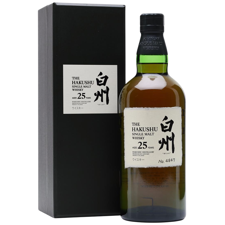 The Hakushu 25 YO 70cl