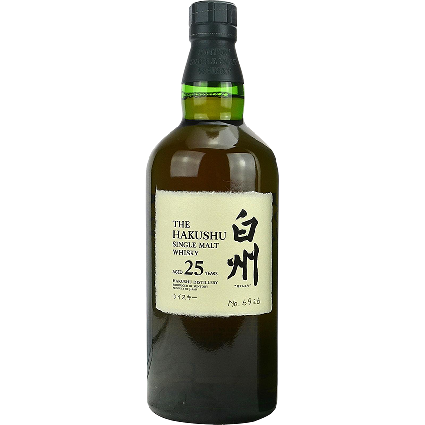 The Hakushu 25 YO 70cl