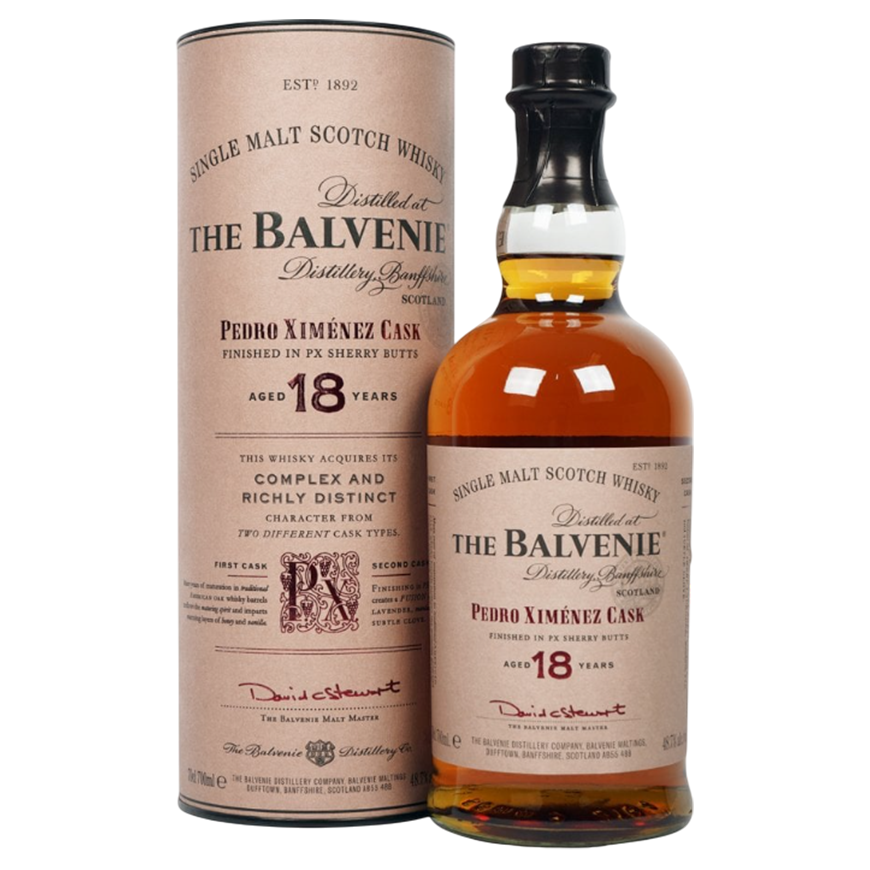 The Balvenie 18 YO Pedro Ximenez Cask 70cl