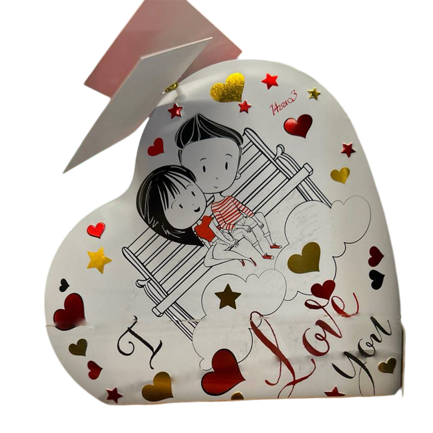 Bodrato Latte Praline Assorti Heart Box 130g