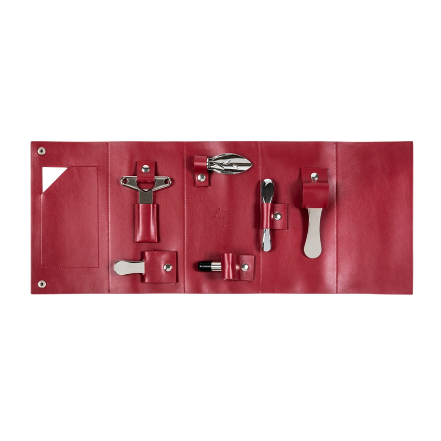 L'Atelier Du Vin Gift Wine Accessory Set in Leather Pouch Oeno Collection Nomad