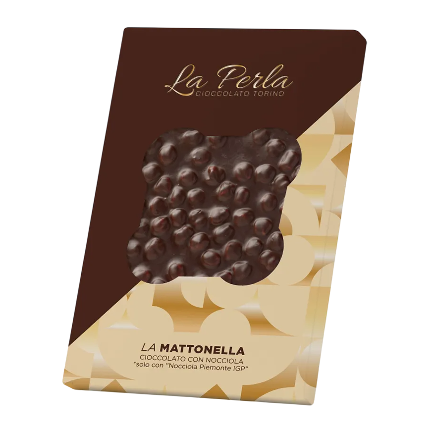 La Perla Chocolate La Mattonella Cioccolato Fondente 60% 450g