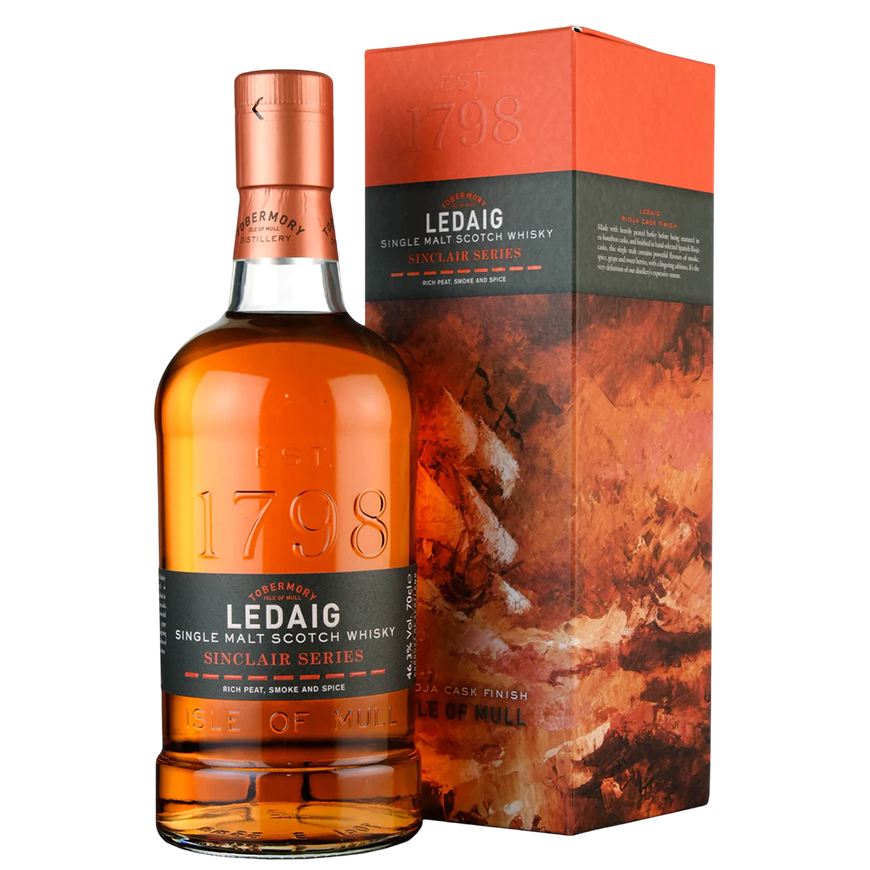 Ledaig Rioja Cask Finish Sinclair Series 70cl