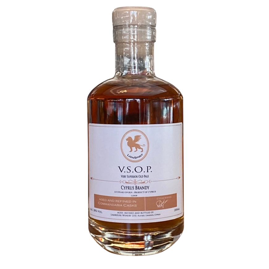 LionSpirit V.S.O.P Cyprus Brandy 20cl