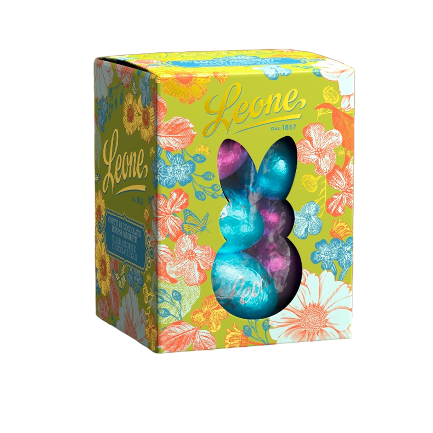 Leone Easter Chocolate Eggs In Box 80g