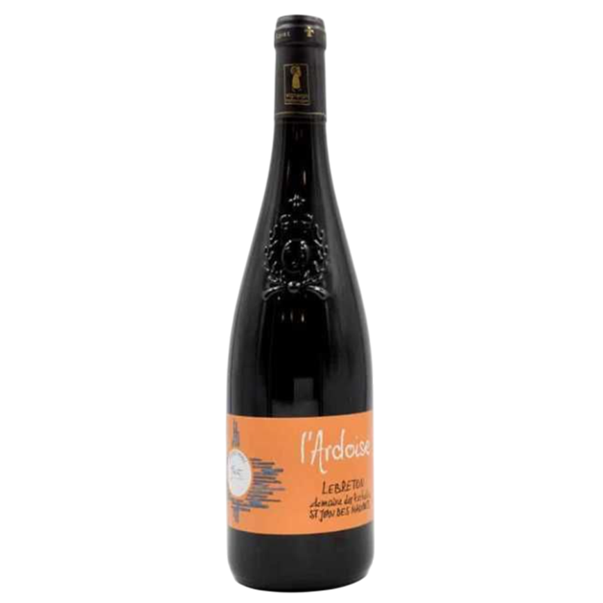 Lebreton Domaine des Rochelles Anjou Rouge l'Ardoise 2021