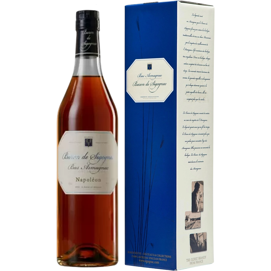 Baron de Sigognac Napoleon Gift box 70cl
