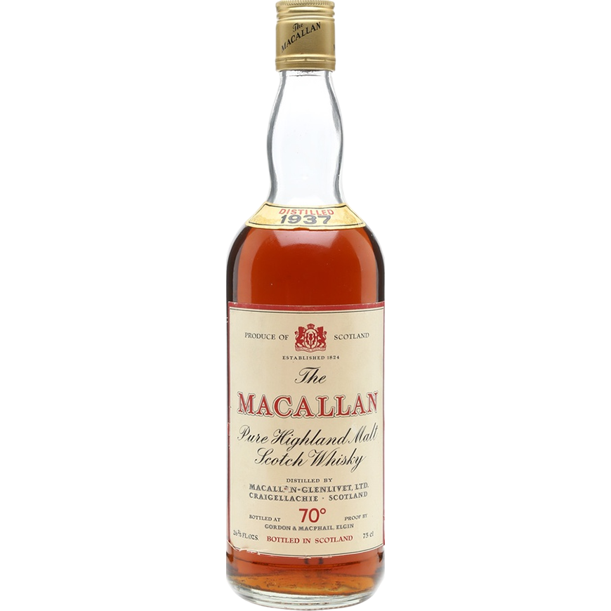 Macallan 1937 by Gordon & MacPhail Pure Highland Malt Scotch Whisky 75cl