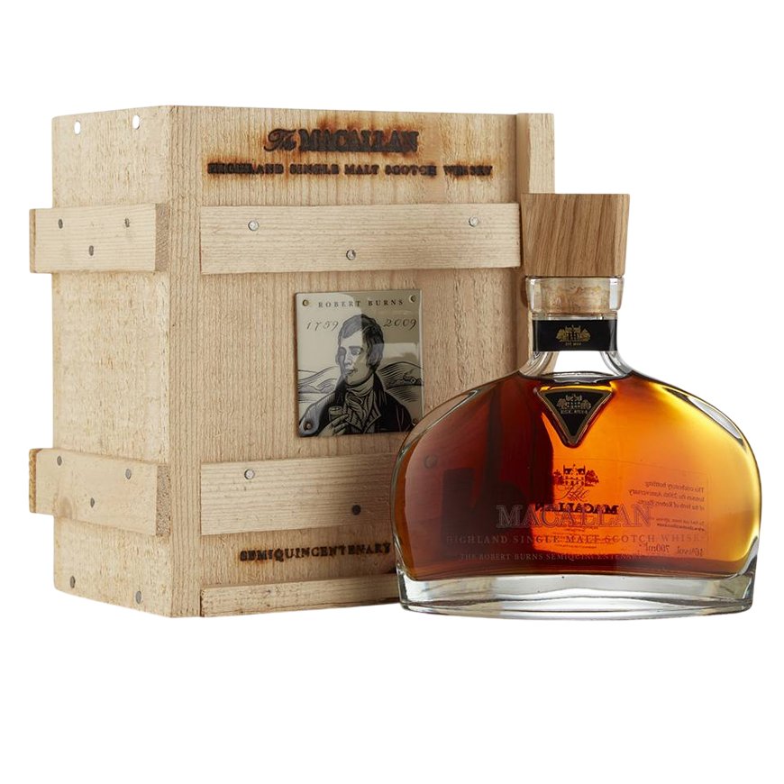 Macallan Robert Burns Semiquincentenary Limited Release 70cl