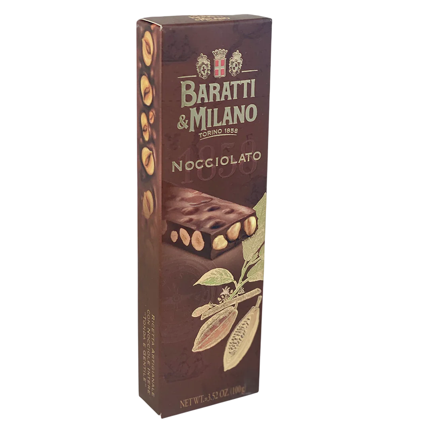 Baratti & Milano Chocolate Giandua Hazelnut 100g