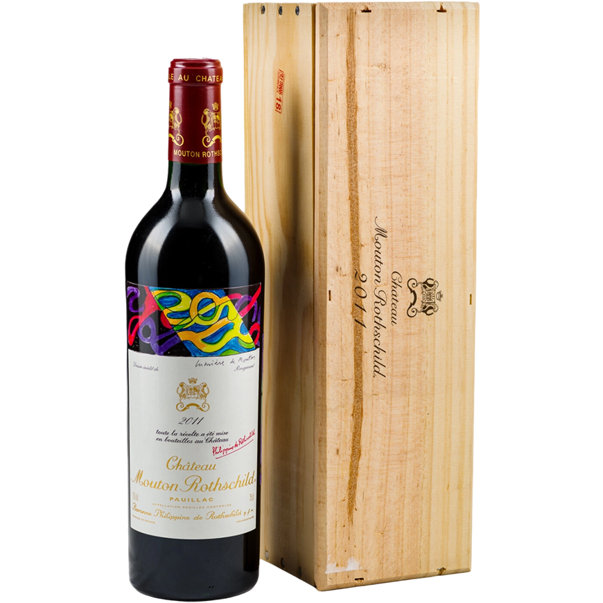 Chateau Mouton Rothschild 2021 Wooden box