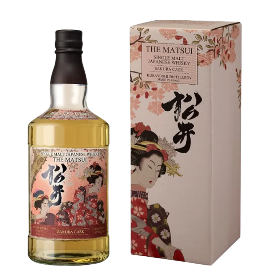 The Matsui Sakura Cask Single Malt Whisky 70cl