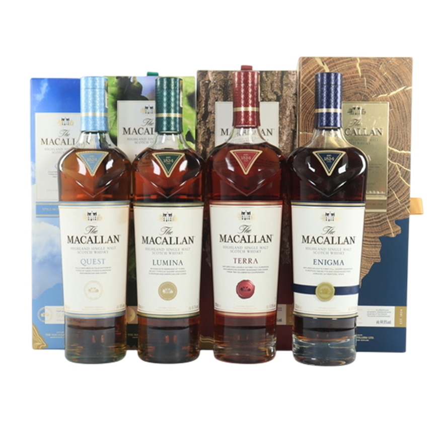 Macallan Quest Set Collection of 4