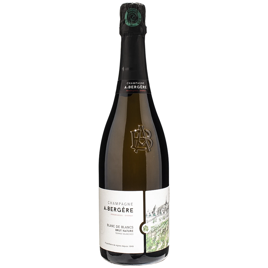 A. Bergere Blanc de Blancs Brut Nature Terres Blanches