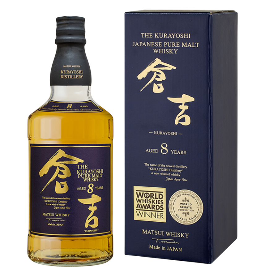 The Kurayoshi Japanese Pure Malt 8 YO 70cl