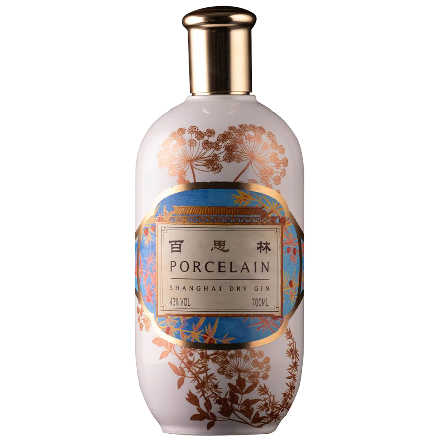 Porcelain Shanghai Dry Gin 70cl